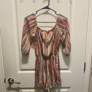 Vanilla Bay Multicolor Striped Dress